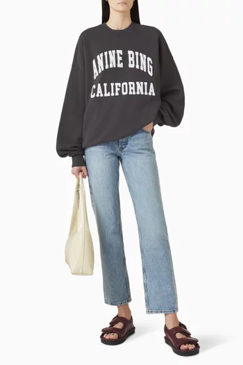Miles Oversized Sweatshirt in Fleece