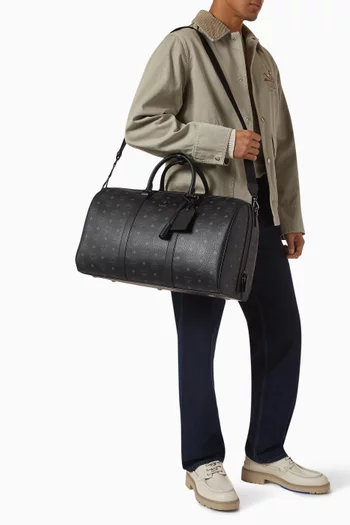 Large Ottomar Weekender Bag in Visetos Canvas