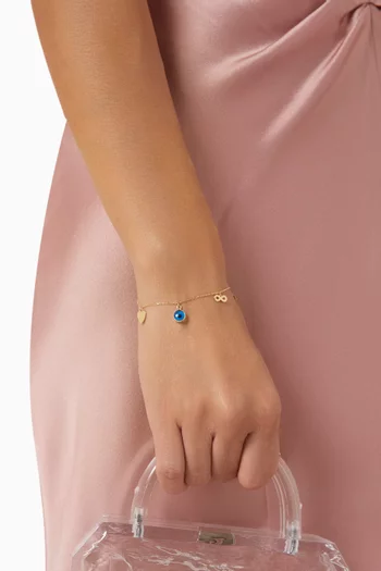 Lucky Charms Bracelet in 18kt Gold