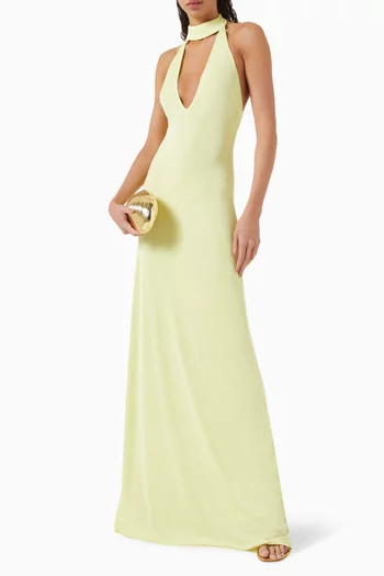 The Maybel Maxi Dress in Jersey