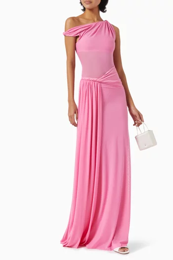 The Sisal Maxi Dress in Mesh