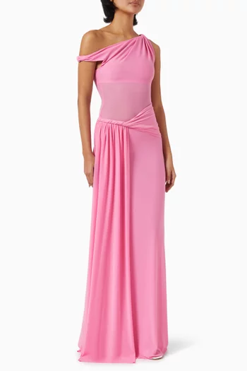 The Sisal Maxi Dress in Mesh