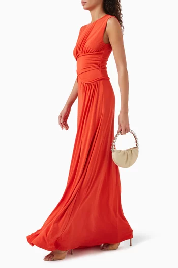 The Sierra Maxi Dress in Cupro