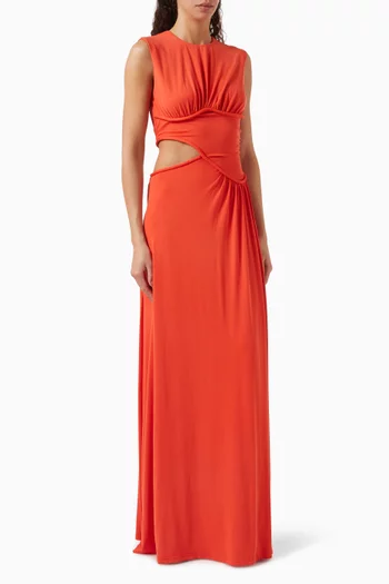 The Sierra Maxi Dress in Cupro