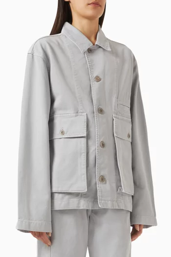 Boxy Jacket in Denim