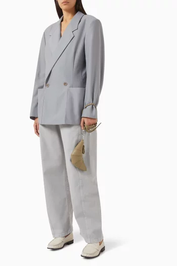 Double-Breasted Tailored Jacket