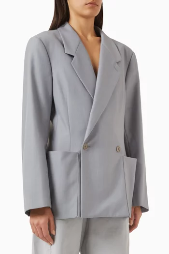 Double-Breasted Tailored Jacket
