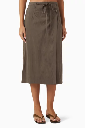 Convertible Midi Skirt