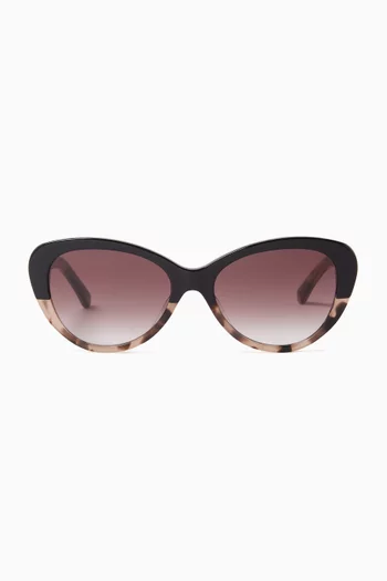 Josi Cat-eye Sunglasses in Acetate