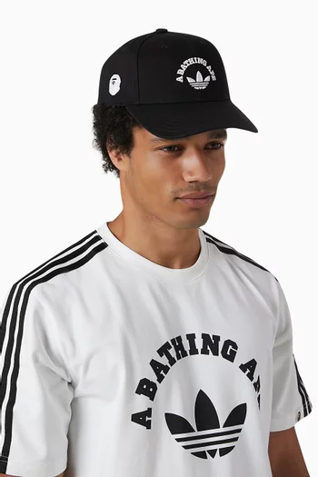 كاب بيسبول بشعار A Bathing Ape أديداس × ايه باثنج ايب
