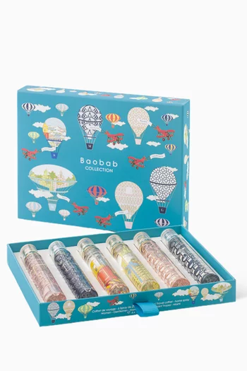 Travel Gift Set - 6 Home Sprays à Saint-Tropez / Miami / Paris / Manhattan / Women / Gentlemen