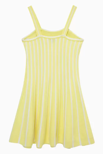 Mini Flounce Dress in Rayon-blend
