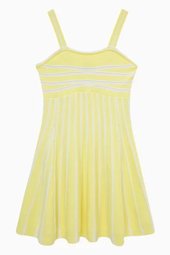 Mini Flounce Dress in Rayon-blend