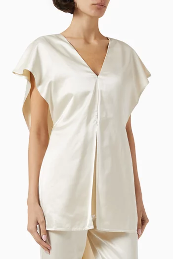 Sara Top in Satin