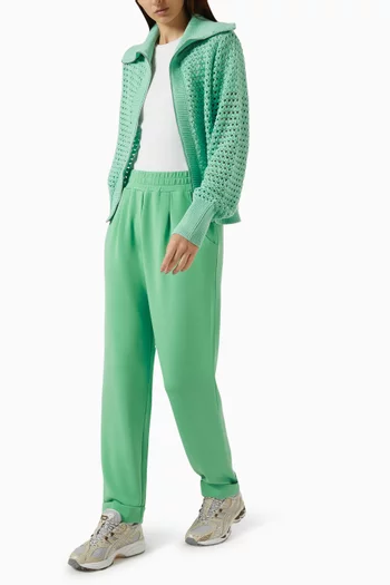 سترة إيلويز بسحّاب نسيج قطن