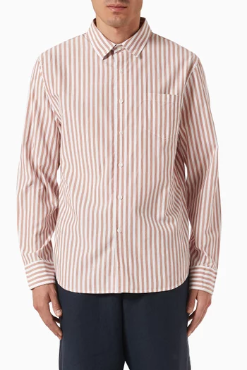 French Placket Shirt in Lyocell Blend