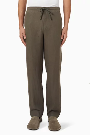 Lightweight Drawstring Pants in Hemp