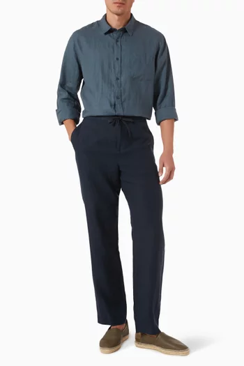 Button-up Shirt in Linen