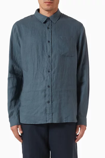 Button-up Shirt in Linen