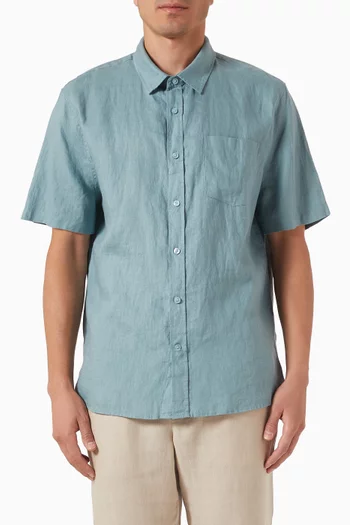 Button-up Shirt in Linen