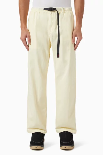 Straight Fit Pants in Cotton Twill