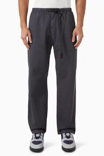 Straight Fit Pants in Cotton Twill