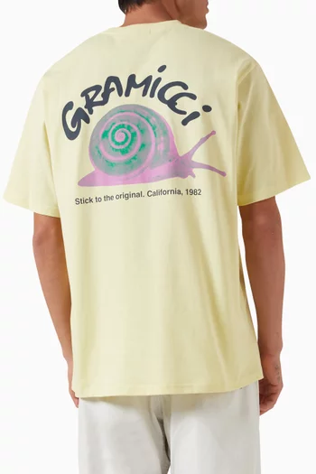 Snail T-shirt in Cotton-jersey