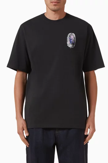 Thumbprint T-shirt in Cotton-jersey