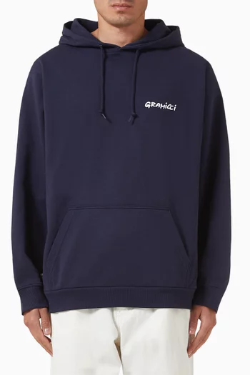 Snail Hoodie in Cotton-fleece