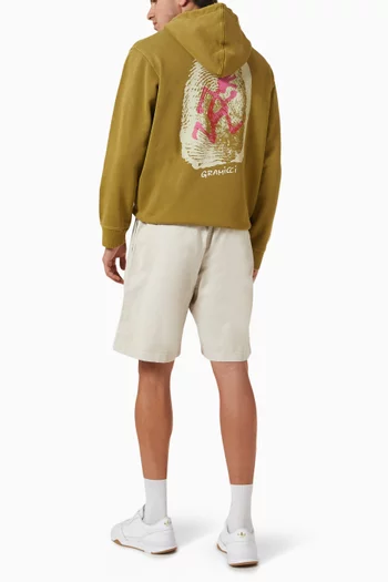 Thumbprint Hoodie in Cotton-fleece