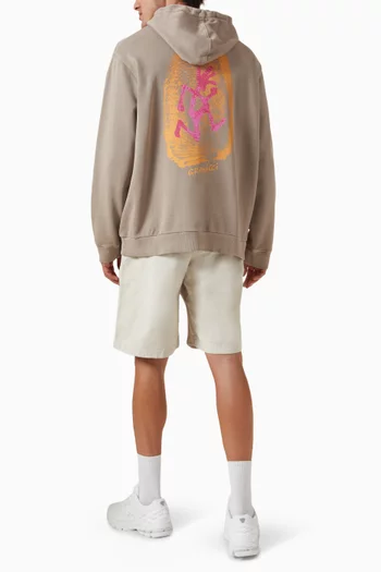 Thumbprint Hoodie in Cotton-fleece