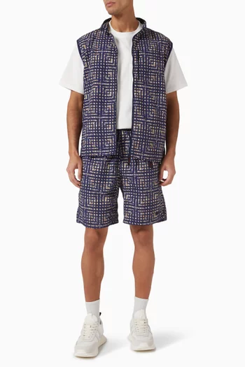 Vest in Brushed Nylon
