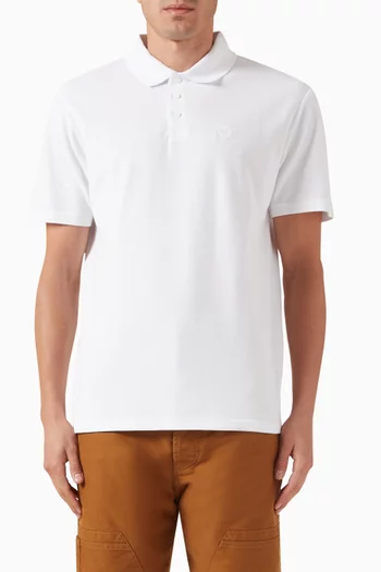 تي شيرت بولو كاميو بشعار الماركة قطن بيكيه