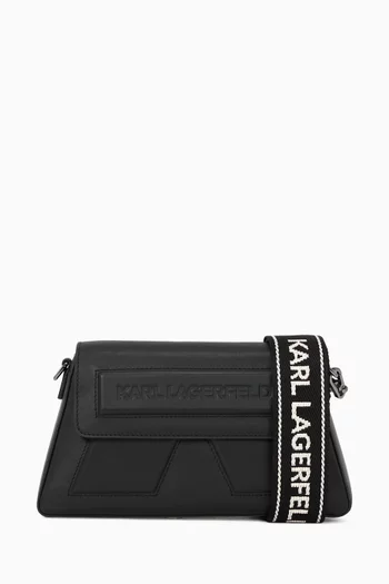 IKON/K Crossbody Bag in Leather