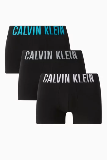 Intense Power 3-pack Trunks in Cotton