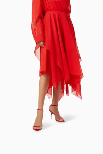Bruna 95 Sandals in Patent Leather