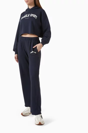 AS Straight-leg Sweatpants in Organic Cotton