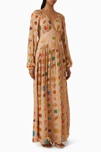 Shell Reign Maxi Dress
