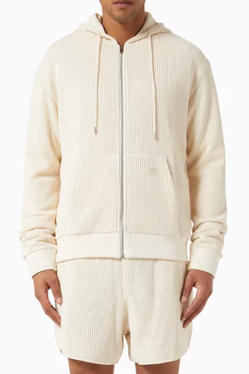 Stereo Hoodie in Knit Jersey Mesh