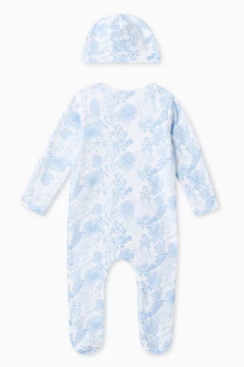 Floral Pyjama Set in Cotton