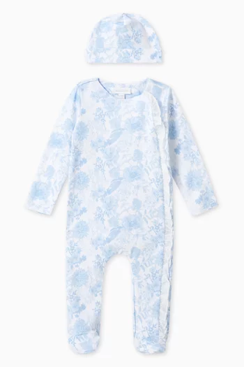 Floral Pyjama Set in Cotton