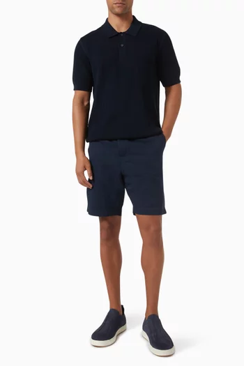 Polo Shirt in Cotton-knit