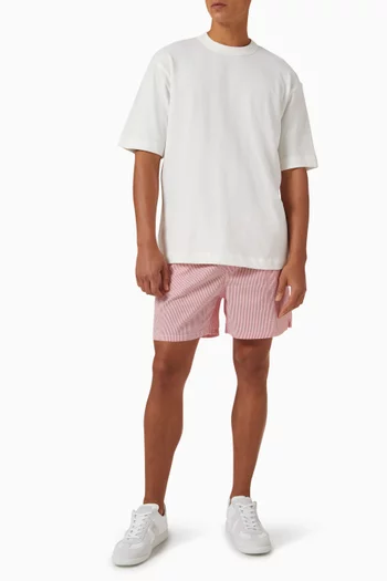 Cooper Swim Shorts in Seersucker