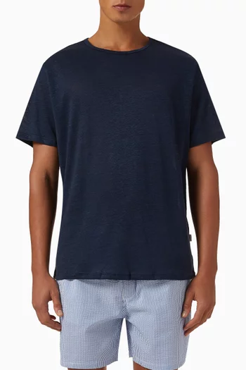 T-shirt in Linen