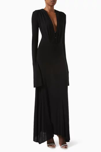 Suki Maxi Dress in Viscose Blend