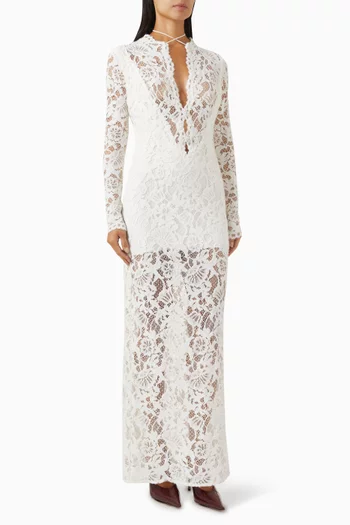 Sage Maxi Dress in Lace