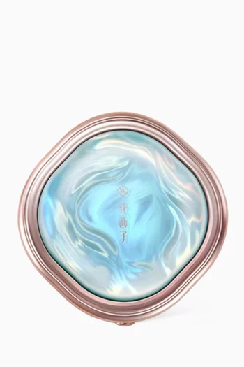 02 Amber Glow Twin-Lotus Relief Luminous Glow Highlighter, 7g