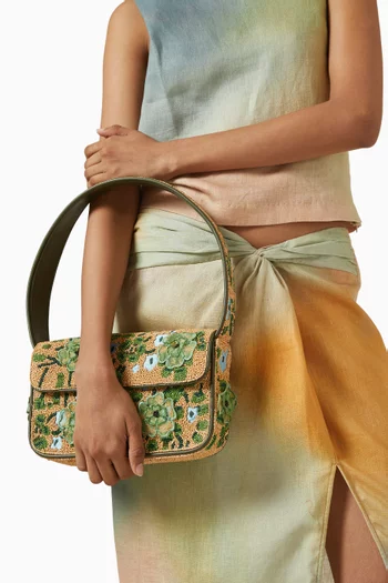 Tommy Beaded Shoulder Bag