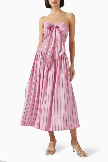Mia Midi Dress in Organic-cotton