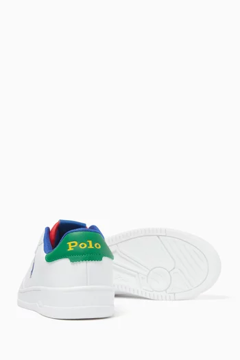 Masters Court Sneakers in Faux Leather